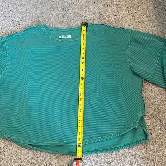 We The Free by Free People Eclipse Long-Sleeve ~ Emerald Green - Picture 8 of 10